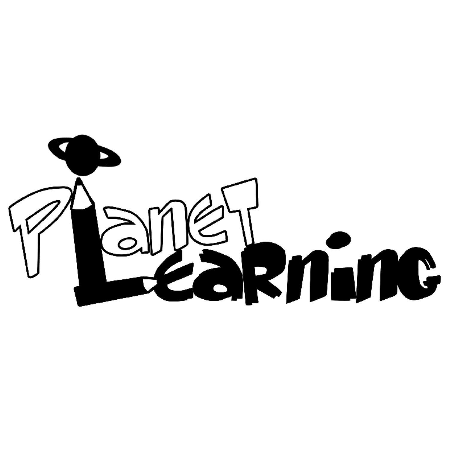 planet learning blanco y negro 1